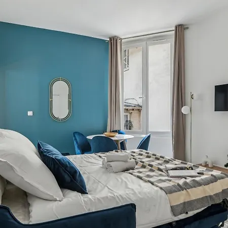 Bnbnook - Lovely 1br - Pompidou & Galerie Vivienne Apartment