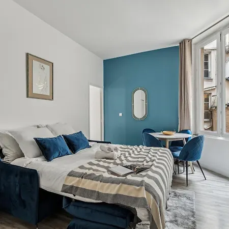 Apartment Bnbnook - Lovely 1br - Pompidou & Galerie Vivienne *
